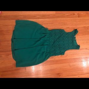 Green dress